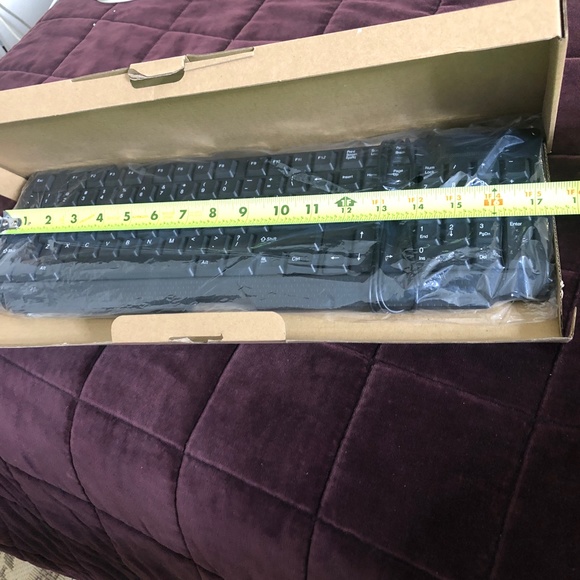 Computer Keyboard AST USB Keyboard KIN 16 with AST Mouse-Black - Picture 9 of 14